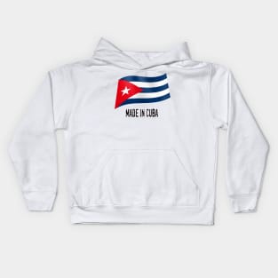 Made in Cuba Flag Kids Hoodie